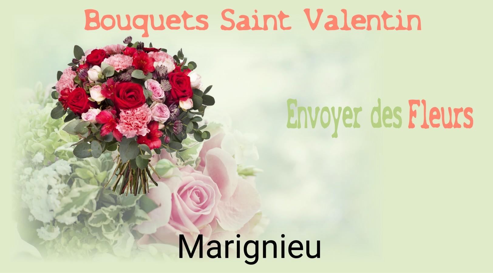 Roses de Saint-Valentin livrées à Marignieu